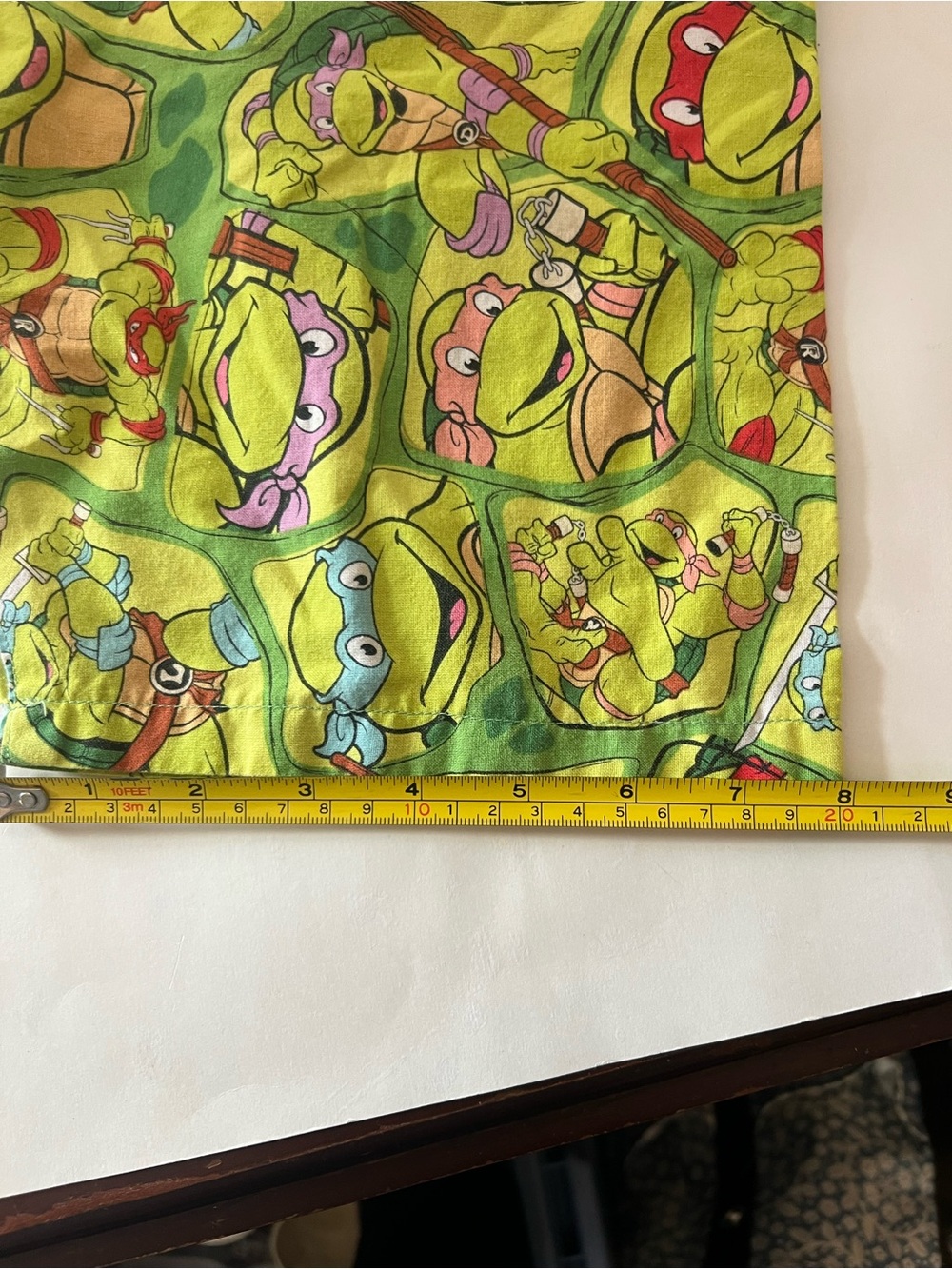 Vintage Teenage Mutant Ninja Turtles handmade shorts kids - Picture 6 of 9